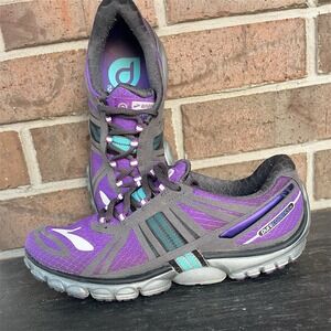 Brooks Pure Cadence 2 Women's Purple Gray Athletic Running Sneakers Shoes 7